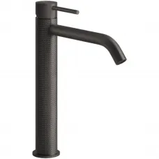 Смеситель для раковины Gessi Gessi316 54406#707 без донного клапана, черный хром матовый