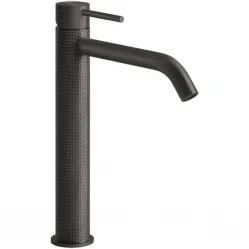 Смеситель для раковины Gessi Gessi316 54406#707 без донного клапана, черный хром матовый