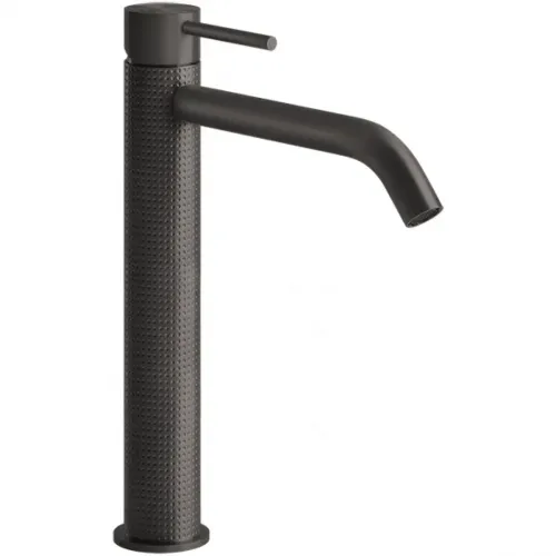 Смеситель для раковины Gessi Gessi316 54406#707 без донного клапана, черный хром матовый