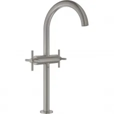 Смеситель для раковины Grohe Atrio New 21044DC3 с донным клапаном, суперсталь