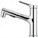 Смеситель для раковины Wonzon & Woghand WW-A40862-CR с выдвижным изливом, хром