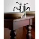 Смеситель для раковины с донным клапаном Paini Duomo 88CR2112SKM