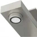 Смеситель для раковины Cezares Slider SLIDER-LS-IN с донным клапаном, сатин