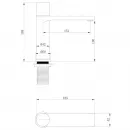 Смеситель для раковины CoolStart Abber Rund AF8710B CoolStart, черный матовый