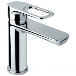 Смеситель для раковины без донного клапана Paini Flat KKCR205LMKM