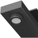 Смеситель для раковины Cezares Slider SLIDER-LS-NOP с донным клапаном, черный матовый