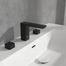 Смеситель для раковины Villeroy & Boch Subway 3.0 TVW112005000K5 без донного клапана, черный матовый