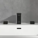 Смеситель для раковины Villeroy & Boch Subway 3.0 TVW112005000K5 без донного клапана, черный матовый