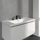 Смеситель для раковины Villeroy & Boch Subway 3.0 TVW112005000K5 без донного клапана, черный матовый