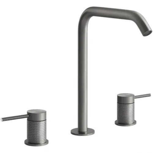 Смеситель для раковины Gessi Gessi316 54411#239 без донного клапана, нержавеющая сталь