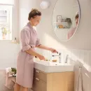 Смеситель для раковины без донного клапана CoolStart Hansgrohe Rebris S 72520000