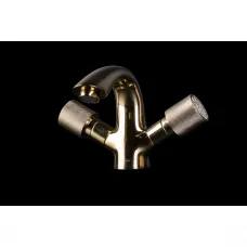 Смеситель для раковины Boheme Royal Cristal 291-Royal/CRST black
