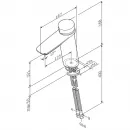 Смеситель для раковины без донного клапана Am.Pm Inspire 2.0 F50A02500