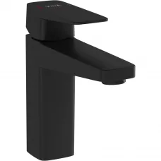 Смеситель для раковины VitrA Root Square A4273136EXP без донного клапана, черный матовый