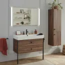 Смеситель для раковины Jacob Delafon Rivoli E24323-BL с донным клапаном, черный матовый