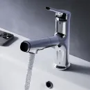 Смеситель для раковины Am.Pm X-Joy S F85B02900 с выдвижным изливом, без донного клапана, хром