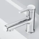 Смеситель для раковины Am.Pm X-Joy S F85B02900 с выдвижным изливом, без донного клапана, хром