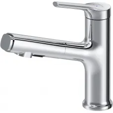 Смеситель для раковины Am.Pm X-Joy S F85B02900 с выдвижным изливом, без донного клапана, хром