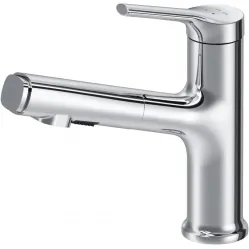 Смеситель для раковины Am.Pm X-Joy S F85B02900 с выдвижным изливом, без донного клапана, хром