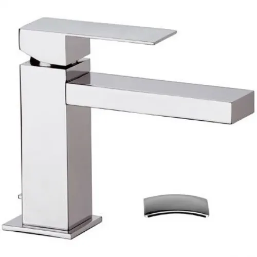 Смеситель для раковины Remer Q-Design QD10 с донным клапаном, хром