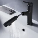 Смеситель для раковины Am.Pm X-Joy S F85B02922 без донного клапана, черный матовый