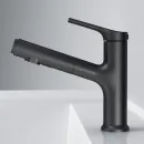 Смеситель для раковины Am.Pm X-Joy S F85B02922 без донного клапана, черный матовый