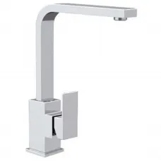 Смеситель для раковины Remer Q-Design QD10G с донным клапаном, хром