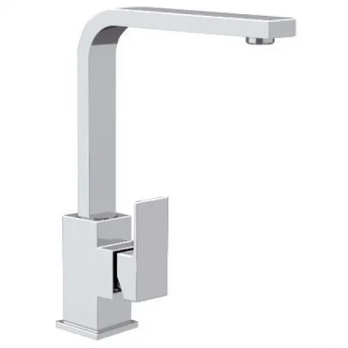Смеситель для раковины Remer Q-Design QD10G с донным клапаном, хром