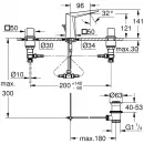 Смеситель для раковины Grohe Allure Brilliant 20626000 с донным клапаном, хром