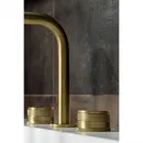 Смеситель для раковины Boheme Prestige 152-MG-PR золотой матовый