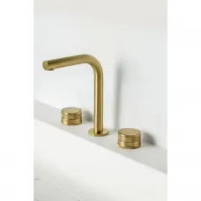 Смеситель для раковины Boheme Prestige 152-MG-PR золотой матовый