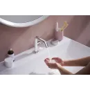 Смеситель для раковины Hansgrohe Tecturis S 73320000 CoolStart, с донным клапаном, хром