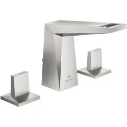 Смеситель для раковины Grohe Allure Brilliant 20626DC0 с донным клапаном, суперсталь