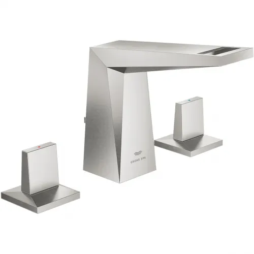 Смеситель для раковины Grohe Allure Brilliant 20626DC0 с донным клапаном, суперсталь