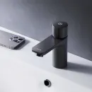 Смеситель для раковины Am.Pm X-Joy F85A02522 без донного клапана, черный матовый