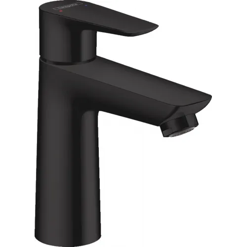 Смеситель для раковины Hansgrohe Talis E 71710670 с донным клапаном, черный матовый