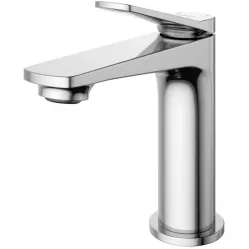 Смеситель для раковины BelBagno Unique UNIQUE-LVM-CRM-W0 без донного клапана, хром