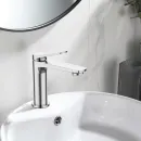 Смеситель для раковины BelBagno Unique UNIQUE-LVM-CRM-W0 без донного клапана, хром