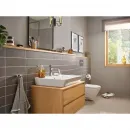 Смеситель для раковины Hansgrohe Rebris E 72559000 CoolStart, с донным клапаном, хром