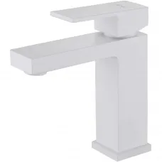 Смеситель для раковины Abber Daheim AF8210W белый матовый
