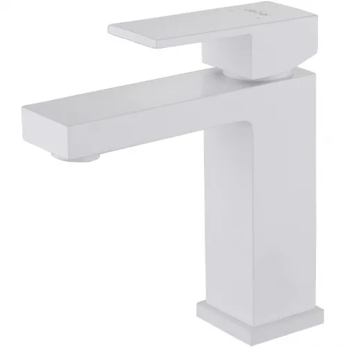 Смеситель для раковины Abber Daheim AF8210W белый матовый