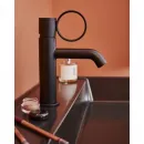 Смеситель для раковины Jacob Delafon Vivienne Signature E38682-LB2-BL без донного клапана, черный матовый