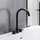 Смеситель для раковины Damixa Scandinavian Pure 360200300 без донного клапана, черный матовый