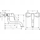 Смеситель для кухни Hansgrohe Focus M41 31825000