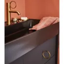 Смеситель для раковины без донного клапана Jacob Delafon Vivienne Signature E38682-LB3-2MB