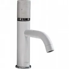 Смеситель для раковины Boheme Stick Mramor 121-W-MR-WHITE