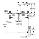 Смеситель для раковины Grohe Allure Brilliant 20667000 с донным клапаном, хром