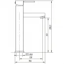 Смеситель для раковины Migliore Kvant ML.KVT-2717.CR хром
