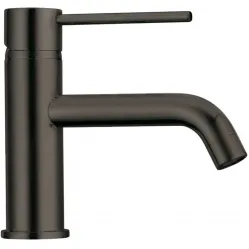 Смеситель для раковины Paini Cox 78PZ211LBL с донным клапаном, черный матовый