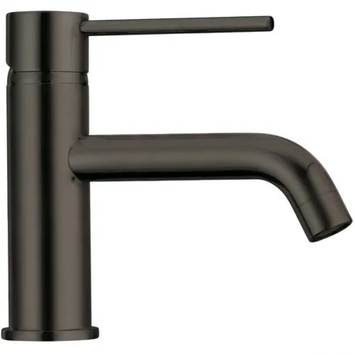 Смеситель для раковины Paini Cox 78PZ211LBL с донным клапаном, черный матовый